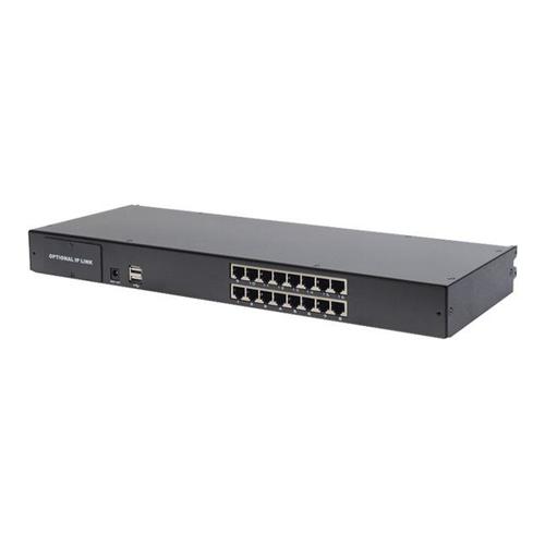 DIGITUS Professional DS-72217 - Commutateur KVM - 16 x KVM port(s) - Montable sur rack