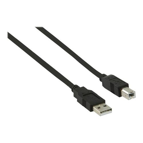 Nedis - Câble USB - USB (M) pour USB type B (M) - USB 2.0 - 3 m - noir