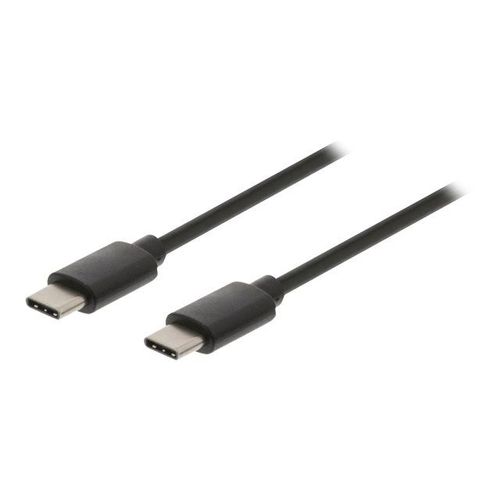 Nedis - Câble USB - 24 pin USB-C (M) pour 24 pin USB-C (M) - USB 2.0 - 1 m - noir
