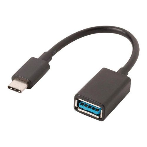Nedis - Adaptateur USB - USB type A (F) pour 24 pin USB-C (M) - USB 3.0 OTG - 15 cm - noir