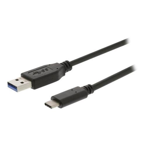 Nedis - Câble USB - USB type A (M) pour 24 pin USB-C (M) - USB 3.0 - 1 m - noir