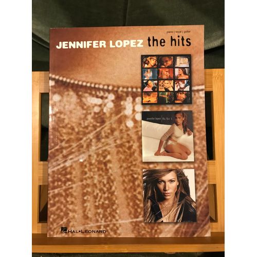 Jennifer Lopez The Hits Best Of Score Partition Chant Piano Accords Hal Léonard
