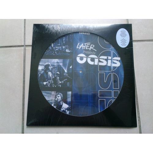 Oasis Later Presents Lp Picture Disque Live Bbc Rare