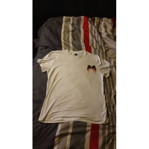 T-Shirt Shein Manfinity Blanc Taille M