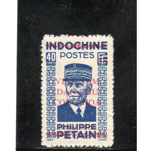 Timbre-Poste Du Vietnam Du Nord (Maréchal Pétain)