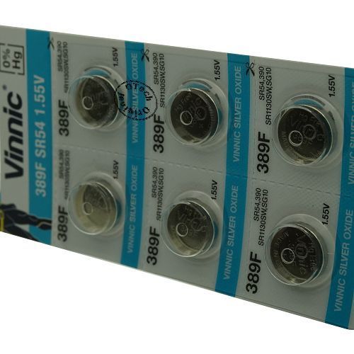 Pack de 10 piles Vinnic pour SWATCH SCUBA + SCUBA - Garantie 1 an