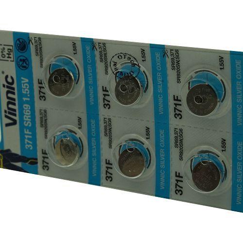 Pack de 10 piles Vinnic pour IEC SR69 - Garantie 1 an
