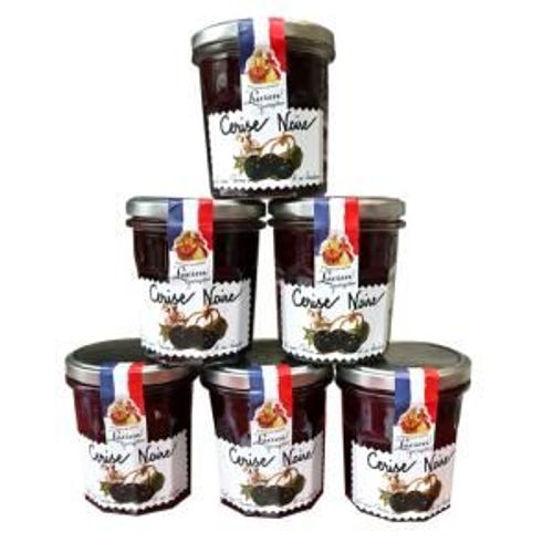 Lot De 6 Préparations De Cerise Noire 320g Lucien Georgelin