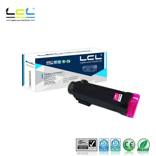 LCL Cartouche de Toner Compatible 6510 6510DN 6510N WorkCentre 6515 6515DN 6515DNI 6515DNW 6515N 6515NW 106R03478 106R03474 2400PAGES (1 Magenta) Replacement pour Xerox WorkCentre 6515