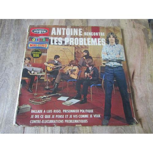 Album 33t Vinyles Antoine (Rencontre Des Problèmes)- 1966