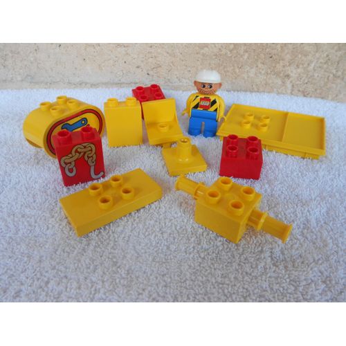 Lot Briques Lego Duplo - Personnage - Chaise - Briques À Thème -Briques