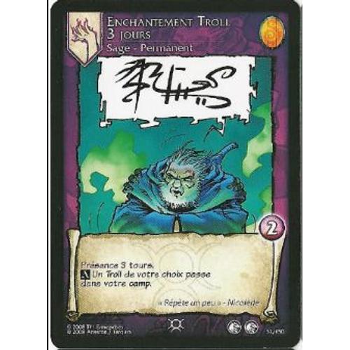 Lanfeust De Troy - Enchantement Troll 3jrs - 32/150