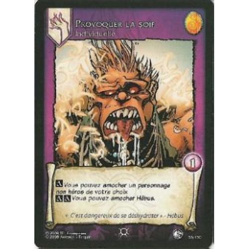 Provoquer La Soif 53/150