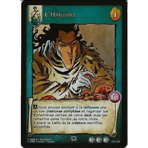 Carte Lanfeust De Troy L'haruspice Rare