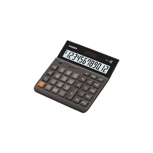 Calculatrice Casio, DH 12, grey, table, 12-digit
