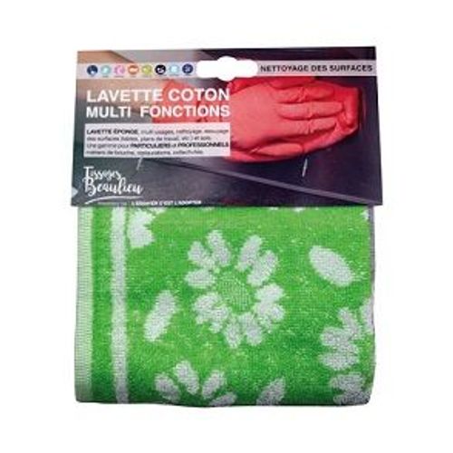 Épongette Coton Couleur Lot De 2 / 32x32cm