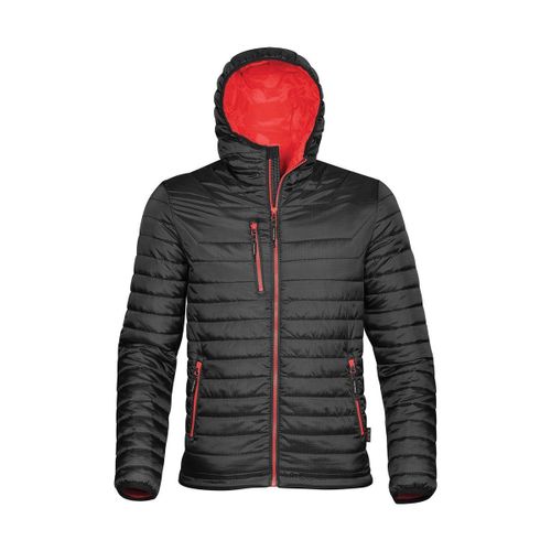 Veste Technique Doudoune Homme - Afp-1 Noir True Red
