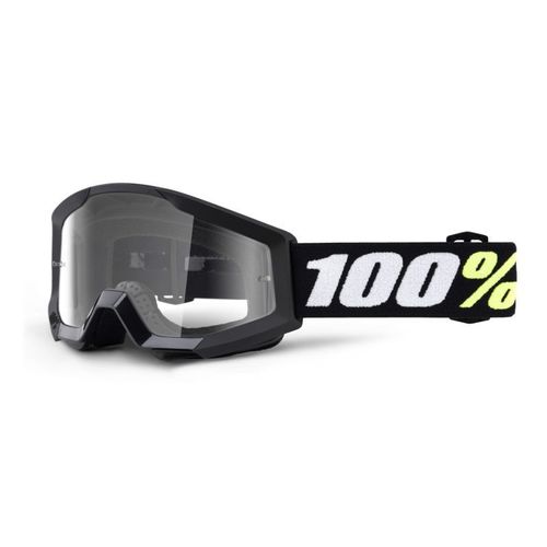 Masque Strata Mini 100% - Black // Clear Lens