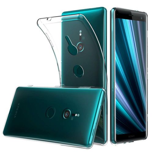 Coque Silicone Pour Sony Xperia Xz3 6.0" Gel Ultraslim Et Ajustement Parfait - Transparent