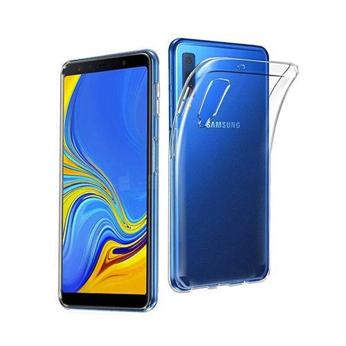 Housse Silicone Ultra Slim Transparente Pour Samsung Galaxy A7 2018