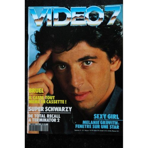 Video 7 114 1991 Patrick Bruel Schwarzenegger Melanie Griffith Misery Jil Caplan + Cahier Erotic