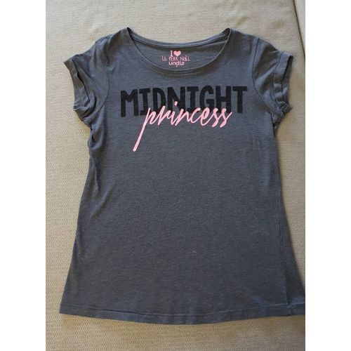 T-Shirt Gris Midnight Princess Undiz S