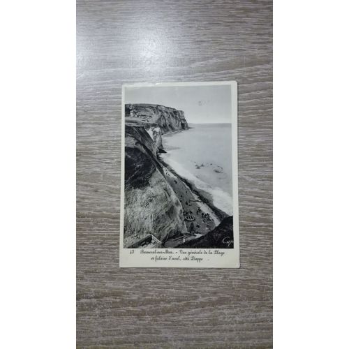 Carte Postale Berneval Sur Mer Vue Generale De La Plage En L Etat Sur Les Photos