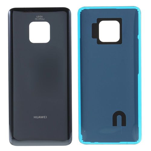 Cache Batterie Noir Pour Huawei Mate 20 En Verre