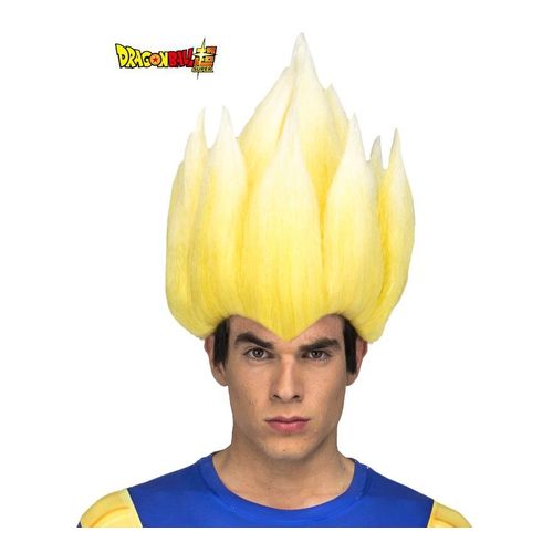 Perruque De Saiyan Vegeta De Dragon Ball En Boîte Pour Homme (Taille Unique Adulte)