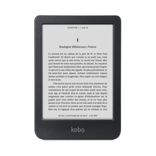 Liseuse eBook Kobo Clara BW 16 Go 6 pouces Noir