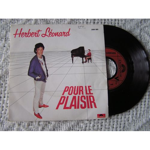 Vinyle 45 Trs Herbert Leonard : Pour Le Plaisir
