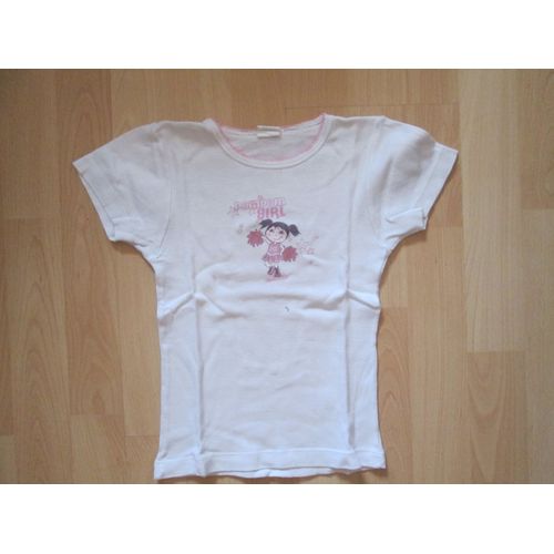 Tee Shirt Fille Taille 4/5 Ans Envog