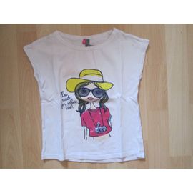 Tee Shirt Fille Taille 6 Ans Orchestra