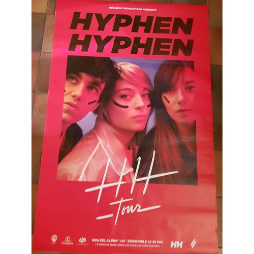 Hyphen Hyphen - H H Tour - 80x120cm - Affiche / Poster Envoi En Tube