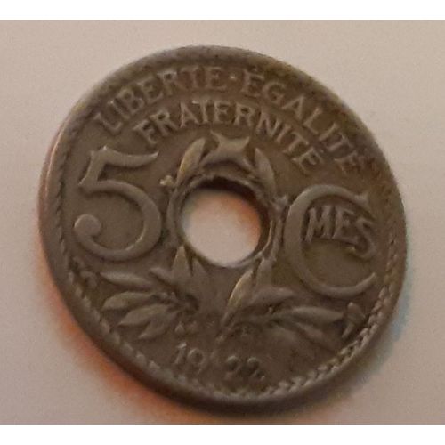 Lot De 2 Pieces De 5 Centimes