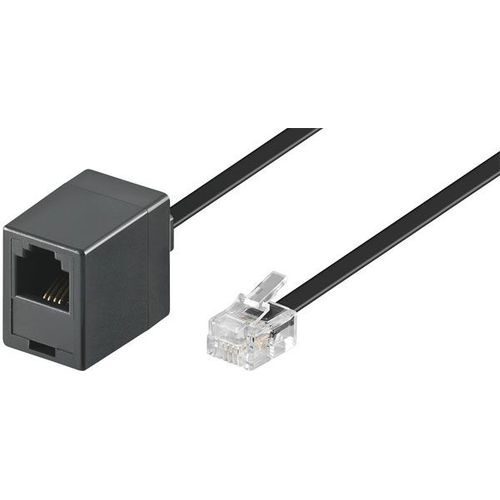 Western extension Câble RJ11 plug RJ11 jack 4 pin 1:1