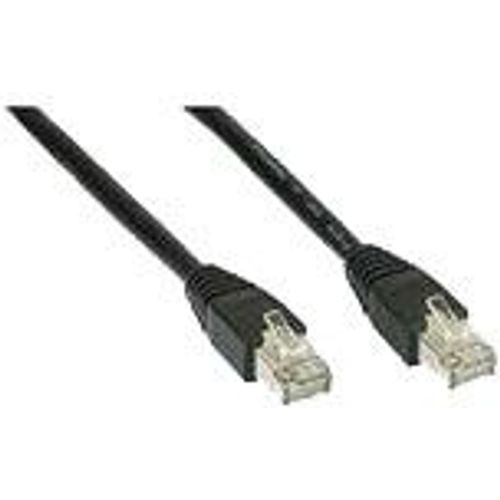 Câble Réseau RJ45 U/UTP C5e 7,5m noir