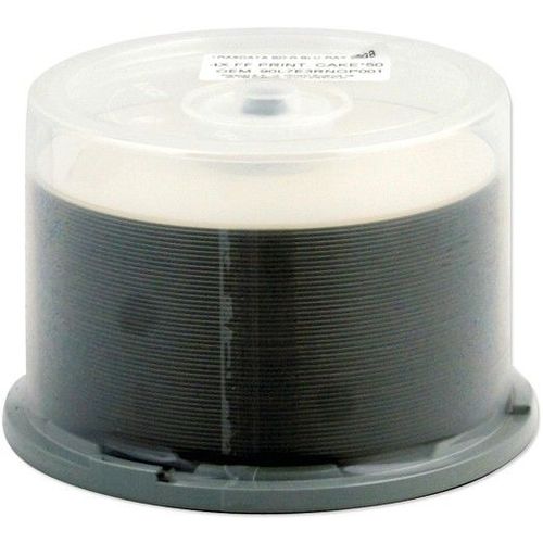 BD-R 25Go 4x Imprimable, 50 pièces en cake box