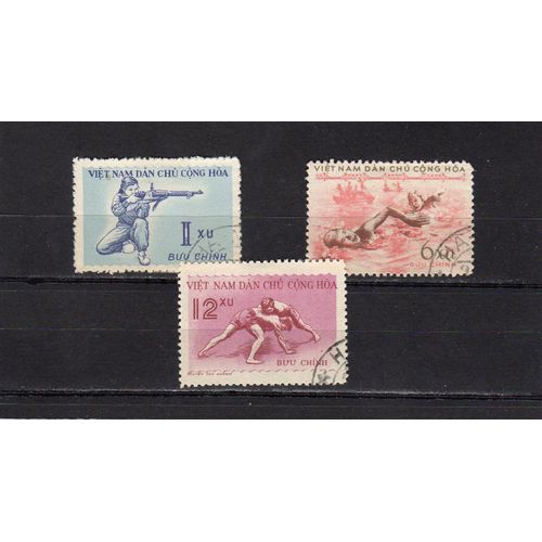 Timbres-Poste Du Vietnam Du Nord (Sports)