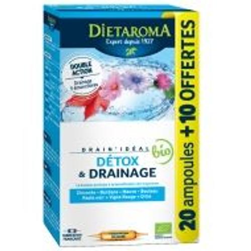 Drainideal Bio - 30 Ampoules Dietaroma 