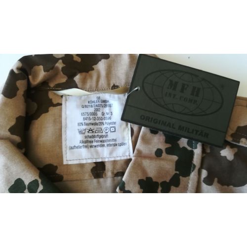 Tenue Militaire Allemande Taille M (Fleckdesert)