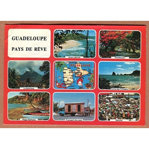 Carte Postale - Différentes Vues - Pays De Rêve - Antilles - Guadeloupe
