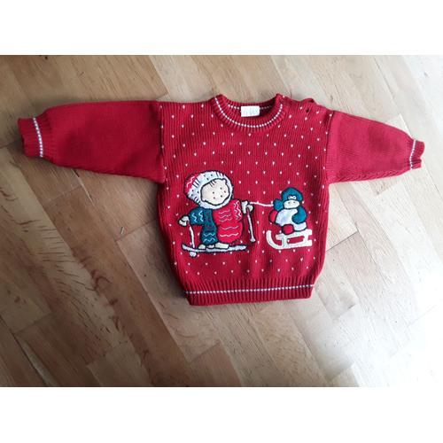 Pull Hiver Noël 6 Mois