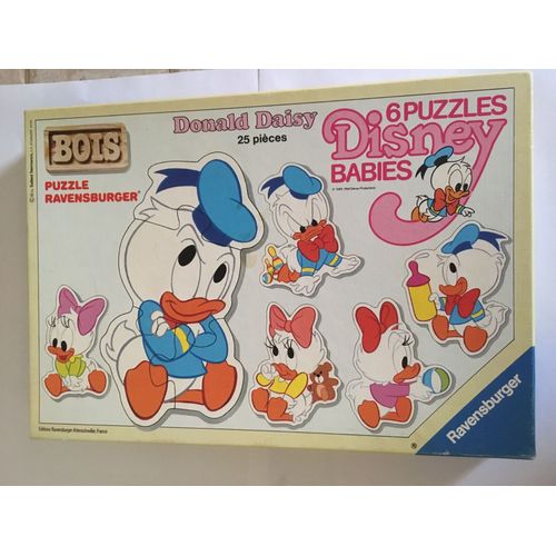 6 Puzzles Disney Babies Donald Daisy 25 Pièces Ravensburger