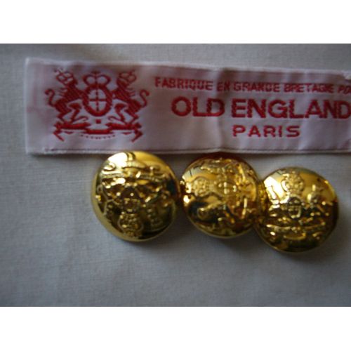 6 Boutons Old England