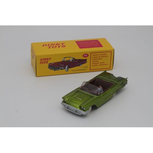 Dinky Toys 555 - Ford Thunderbird Cabriolet Vert M 1:43-Atlas