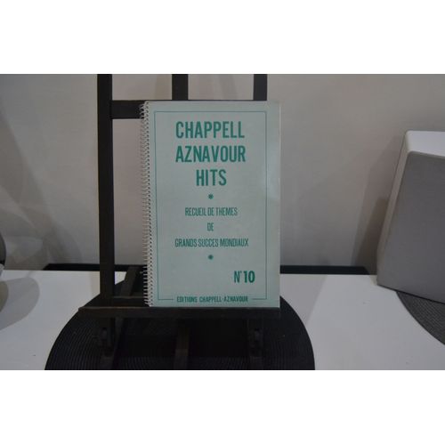 Chappell Aznavour Hits Recueil De Themes De Grands Succes Mondiaux N°10