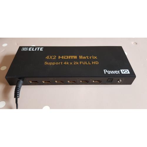 hd elite 4x2 hdmi matrix