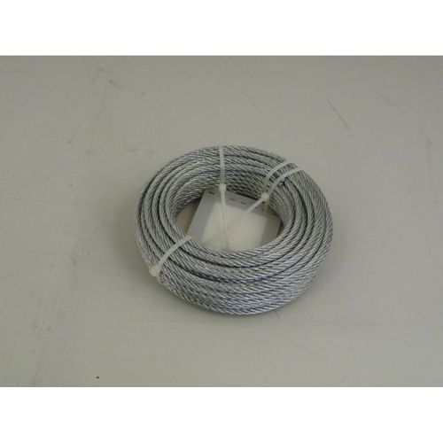 Câble acier VISO - Type Horlogerie - Ø 5 mm - Bobine 50 m - Le mL - CAT509NB
