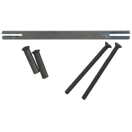 Kit vis douille fer patine carré BOUVET - long épaisseur 68/78 mm - 65659